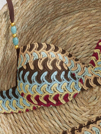 Trendy Colorful Bikini - 2 pieces