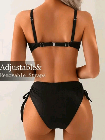 Trendy 2 pieces Strapless Swimsuit