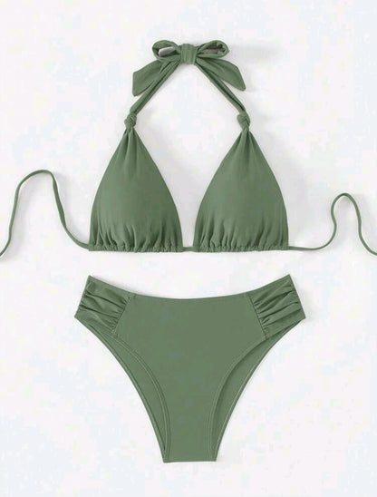 Trendy 2 pieces Triangle Swimsuit