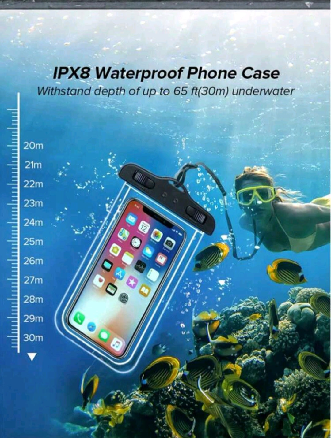 "1 piece" Waterproof Phone Pouch - Waterproof phone bag - Swimming Essentials