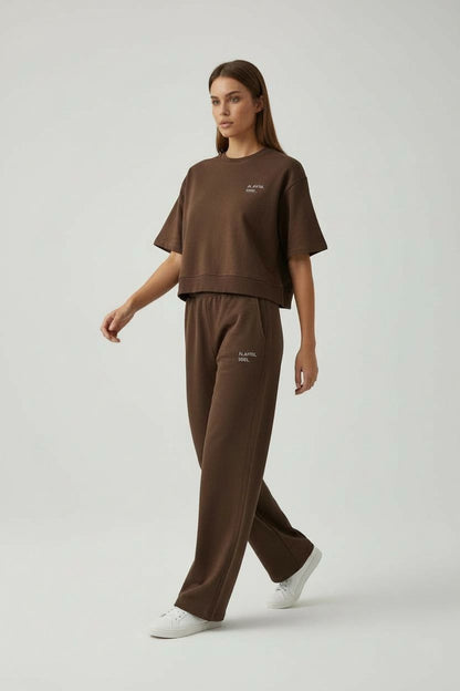 Playful Soul - Coton Set - Sweatsuit - Pants + T-Shirt