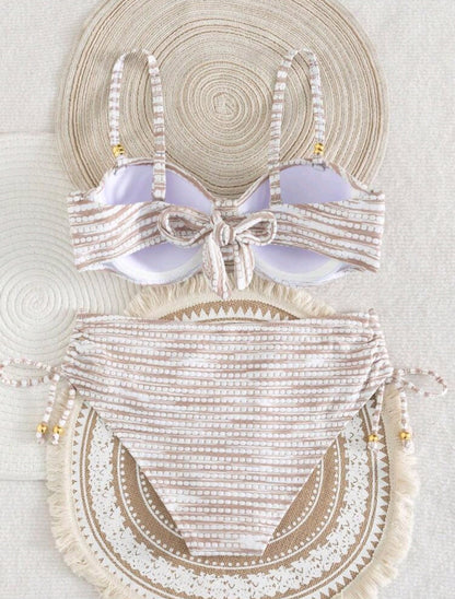 2 Pieces High Waisted